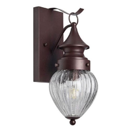 Светильник садово-парковый Feron PL540 220В 100Вт Е27 IP44 Коричневый 240х150х400мм картинка 